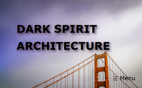 Screenshot of Architectural Website